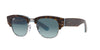 Ray-Ban Mega Clubmaster RB0316 Havana On Blu On Gunmetal/Blue Grey Gradient #colour_havana-on-blu-on-gunmetal-blue-grey-gradient