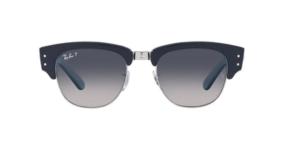 Ray-Ban Mega Clubmaster RB0316 Blu On Silver/Blue Polarised Gradient #colour_blu-on-silver-blue-polarised-gradient