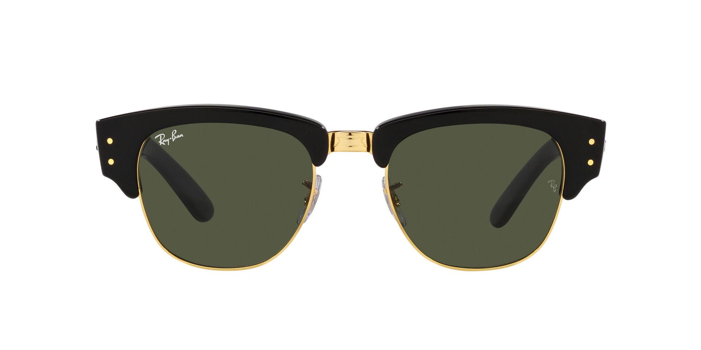 Ray-Ban Mega Clubmaster RB0316 Black On Arista/Green #colour_black-on-arista-green