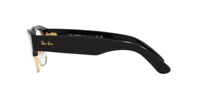 Ray-Ban Mega Clubmaster RB0316 Black On Arista/Transitions 8 Sapphire #colour_black-on-arista-transitions-8-sapphire