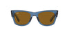 Ray-Ban Mega Wayfarer RB0840S Transparent Blue/Brown #colour_transparent-blue-brown