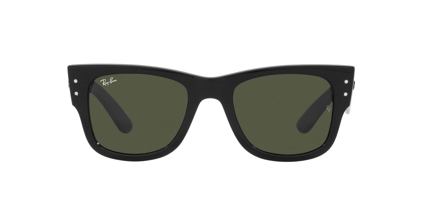 Ray-Ban Mega Wayfarer RB0840S Black/Green #colour_black-green