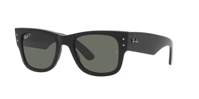 Ray-Ban Mega Wayfarer RB0840S Black/Green Polarised #colour_black-green-polarised