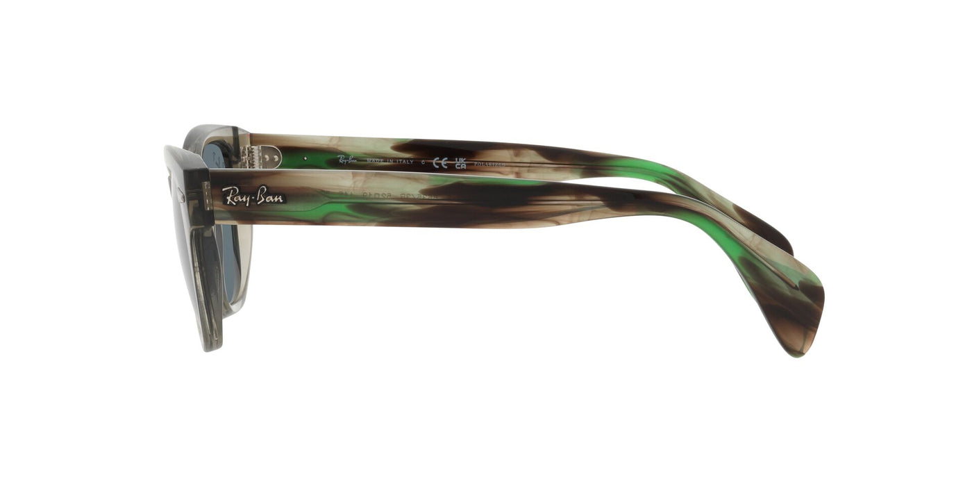 Ray-Ban RB0880S Transparent Green/Dark Blue Polarised #colour_transparent-green-dark-blue-polarised