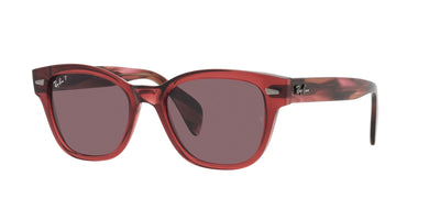 Ray-Ban RB0880S Transparent Pink/Dark Violet Polarised #colour_transparent-pink-dark-violet-polarised