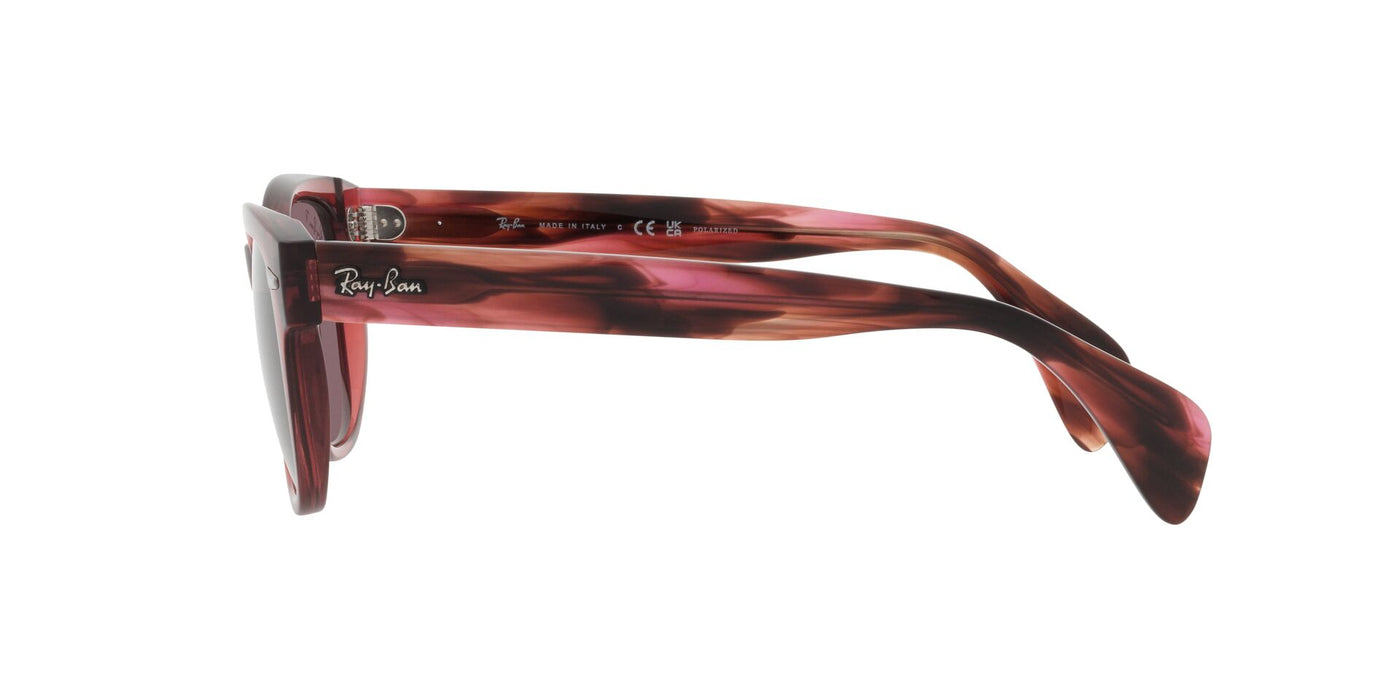 Ray-Ban RB0880S Transparent Pink/Dark Violet Polarised #colour_transparent-pink-dark-violet-polarised