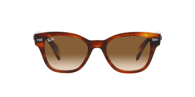Ray-Ban RB0880S Striped Havana/Clear Gradient Brown #colour_striped-havana-clear-gradient-brown