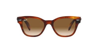 Ray-Ban RB0880S Striped Havana/Clear Gradient Brown #colour_striped-havana-clear-gradient-brown