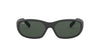 Ray-Ban Daddy-O RB2016 Rubber Black/Dark Green #colour_rubber-black-dark-green