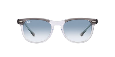 Ray-Ban Eagleeye RB2398 Grey On Transparent/Clear Blue Gradient #colour_grey-on-transparent-clear-blue-gradient