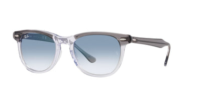 Ray-Ban Eagleeye RB2398 Grey On Transparent/Clear Blue Gradient #colour_grey-on-transparent-clear-blue-gradient