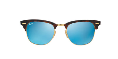 Ray-Ban Clubmaster RB3016 Gold-Blue #colour_gold-blue