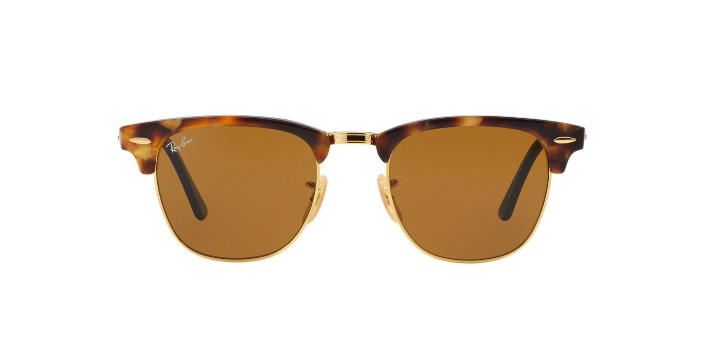 Ray-Ban Clubmaster RB3016 Brown-Brown #colour_brown-brown