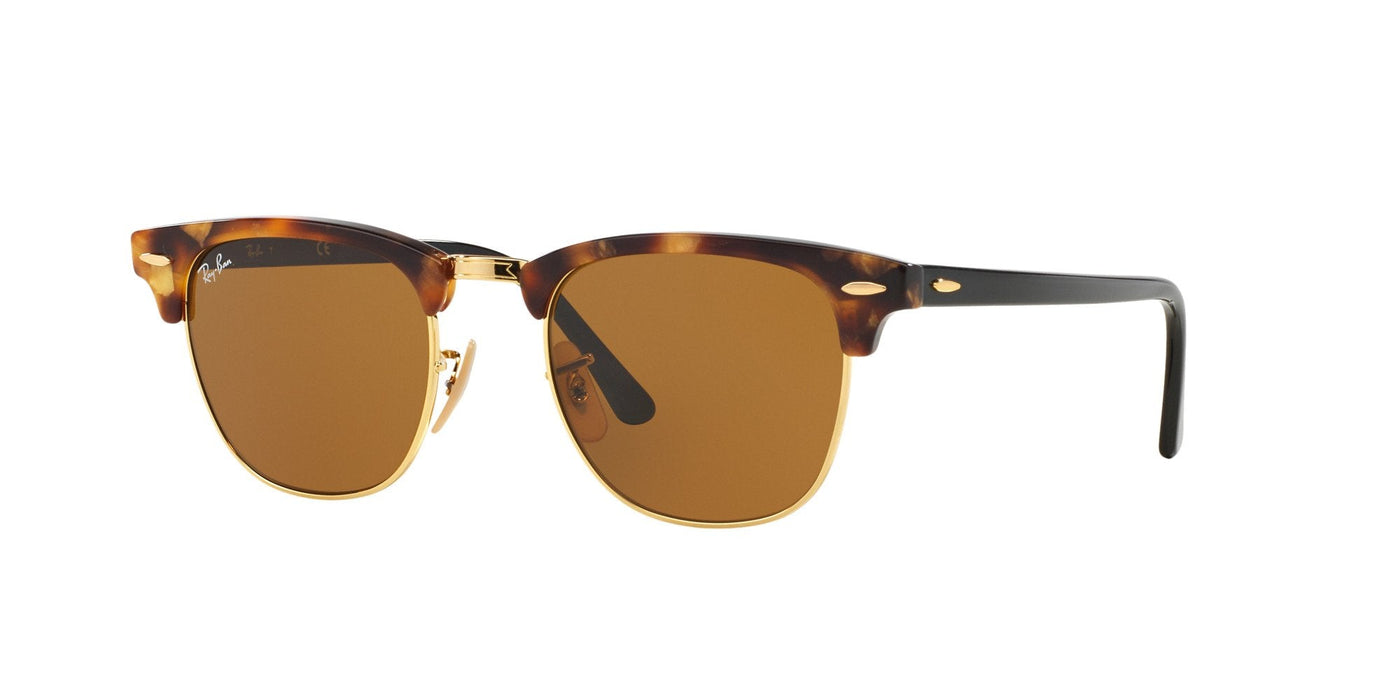 Ray-Ban Clubmaster RB3016 Brown-Brown #colour_brown-brown