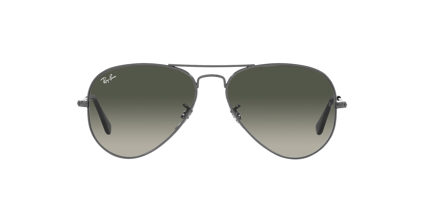 Ray-Ban Aviator RB3025 - Large Gunmetal/Grey Gradient #colour_gunmetal-grey-gradient