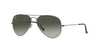 Ray-Ban Aviator RB3025 - Large Gunmetal/Grey Gradient #colour_gunmetal-grey-gradient