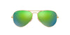 Ray-Ban Aviator RB3025 Matte Arista/Grey Mirror Green #colour_matte-arista-grey-mirror-green