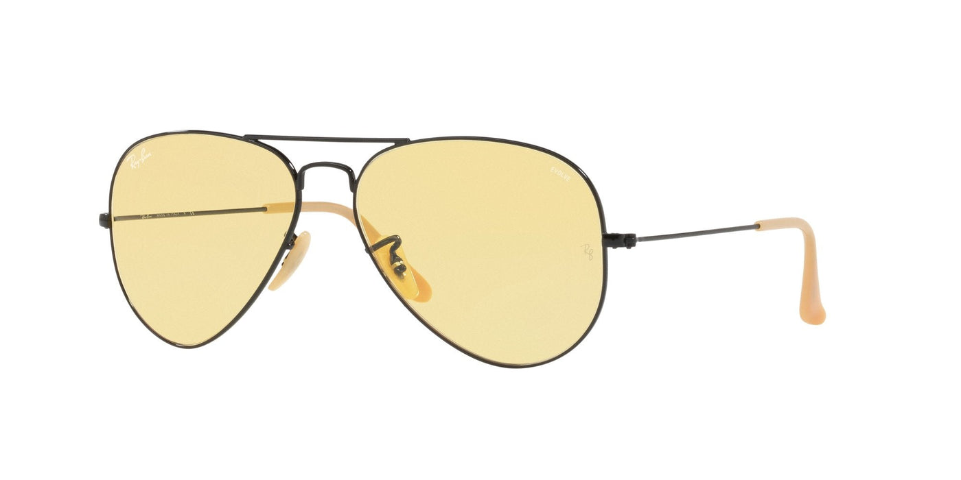 Ray-Ban Aviator RB3025 Black-Yellow-Photochromic #colour_black-yellow-photochromic