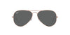 Ray-Ban Aviator RB3025 - Small Rose Gold/Dark Grey #colour_rose-gold-dark-grey