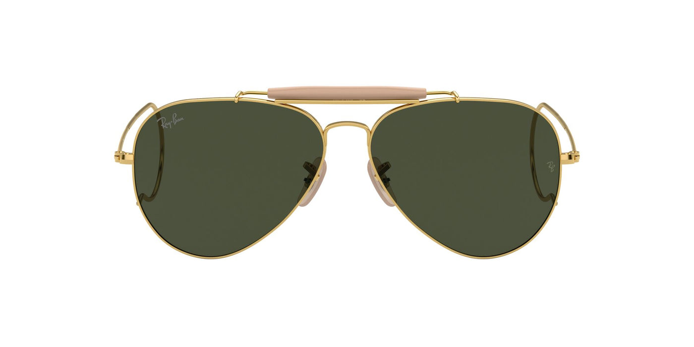 Ray-Ban Outdoorsman RB3030 Gold/G-15 Green #colour_gold-g-15-green