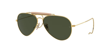 Ray-Ban Outdoorsman RB3030 Gold/G-15 Green #colour_gold-g-15-green