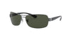 Ray-Ban RB3379 Gunmetal/Polarised Dark Green #colour_gunmetal-polarised-dark-green