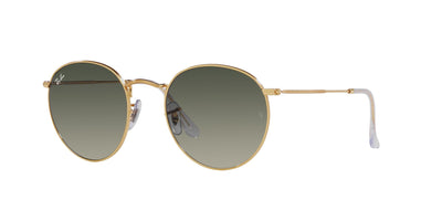 Ray-Ban Round Metal RB3447 - Large Gold/Grey Gradient #colour_gold-grey-gradient