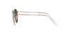 Ray-Ban Round Metal RB3447 - Small Rose Gold/Green #colour_rose-gold-green