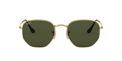 Ray-Ban Hexagonal RB3548N Arista/G-15 Green #colour_arista-g-15-green