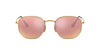 Ray-Ban Hexagonal RB3548N Arista/Copper Flash #colour_arista-copper-flash