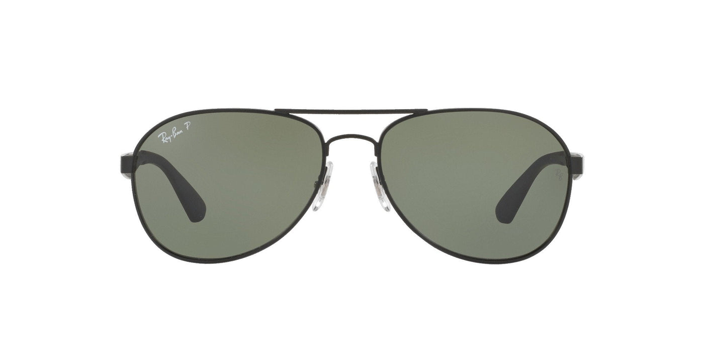 Ray-Ban RB3549 Black/Green Polarised #colour_black-green-polarised