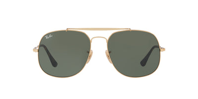 Ray-Ban General RB3561 Gold/Green #colour_gold-green