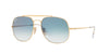 Ray-Ban General RB3561 Gold/Blue #colour_gold-blue
