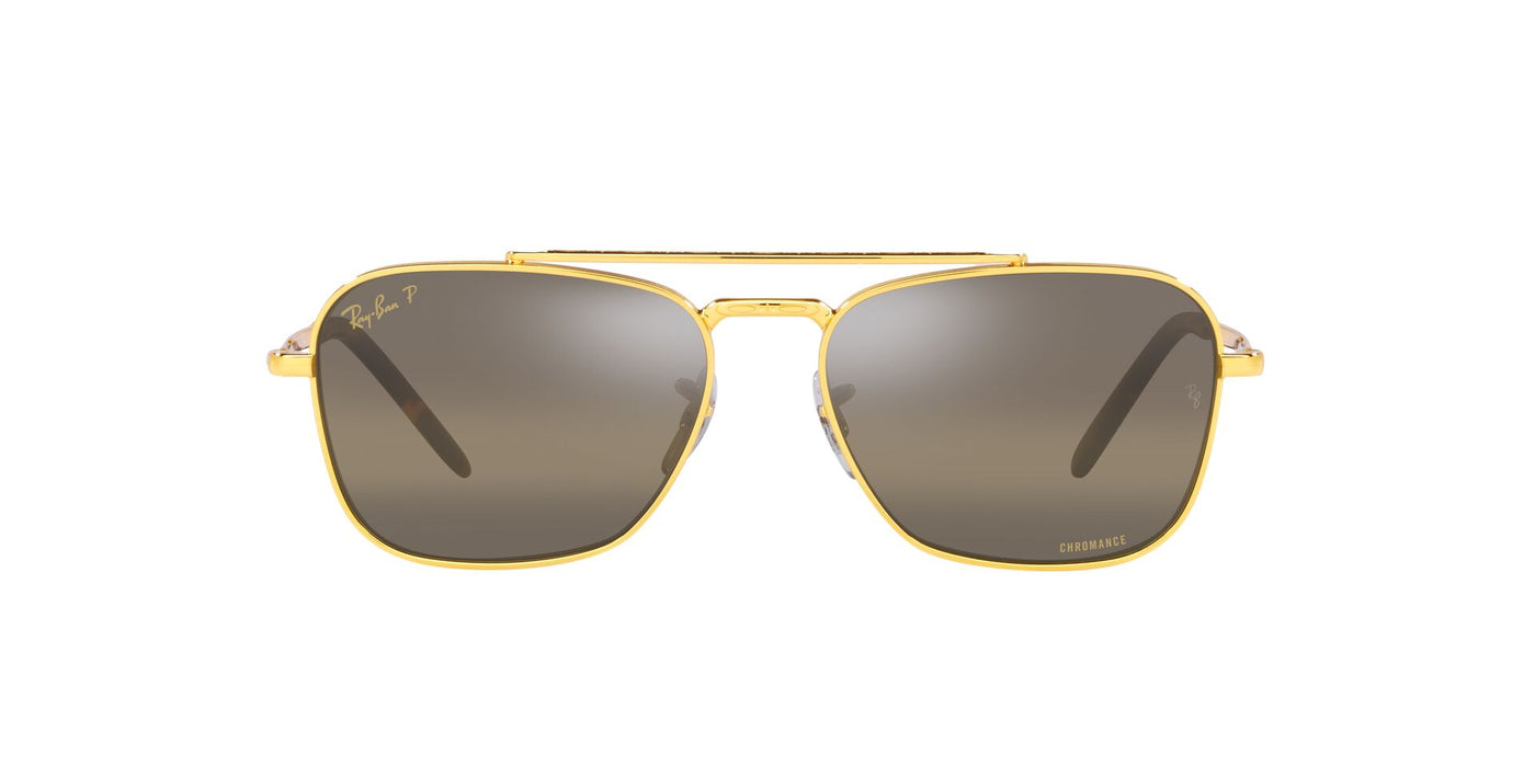 Ray-Ban New Caravan RB3636 Legend Gold/Polarised Clear Gradient Dark Brown #colour_legend-gold-polarised-clear-gradient-dark-brown