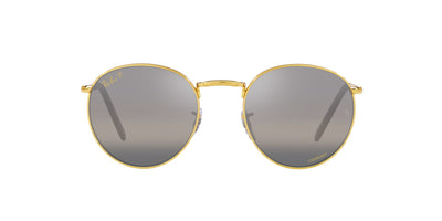 Ray-Ban New Round RB3637 Legend Gold/Polarised Dark Grey Gradient #colour_legend-gold-polarised-dark-grey-gradient