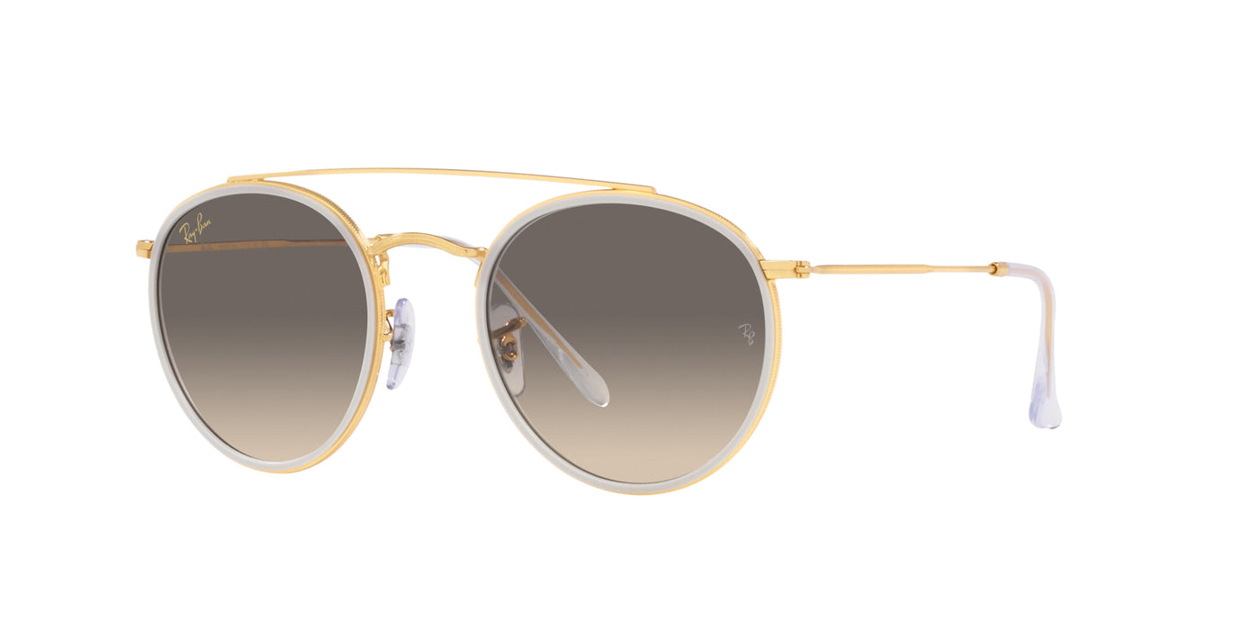 Ray-Ban RB3647N Legend Gold/Clear Gradient Grey #colour_legend-gold-clear-gradient-grey