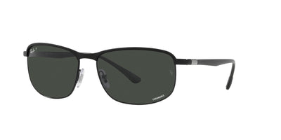 Ray-Ban RB3671CH Black On Black/Polarised Dark Grey #colour_black-on-black-polarised-dark-grey