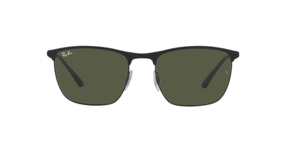 Ray-Ban RB3686 Matte Black/Green #colour_matte-black-green