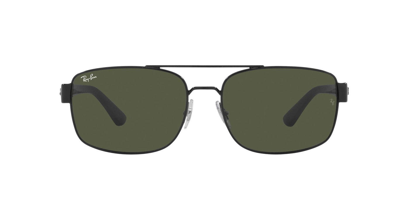 Ray-Ban RB3687 Black/Green #colour_black-green