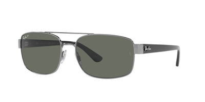 Ray-Ban RB3687 Gunmetal/Green Polarised #colour_gunmetal-green-polarised