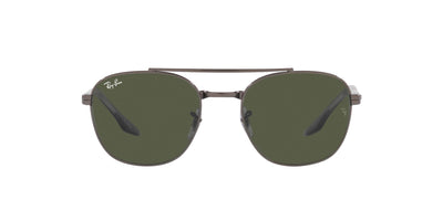 Ray-Ban RB3688 Gunmetal/Green #colour_gunmetal-green