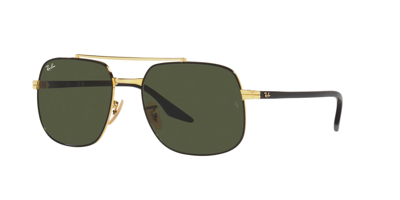 Ray-Ban RB3699 Black On Arista/Green #colour_black-on-arista-green