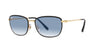 Ray-Ban RB3705 Black on Gold/Blue Gradient #colour_black-on-gold-blue-gradient