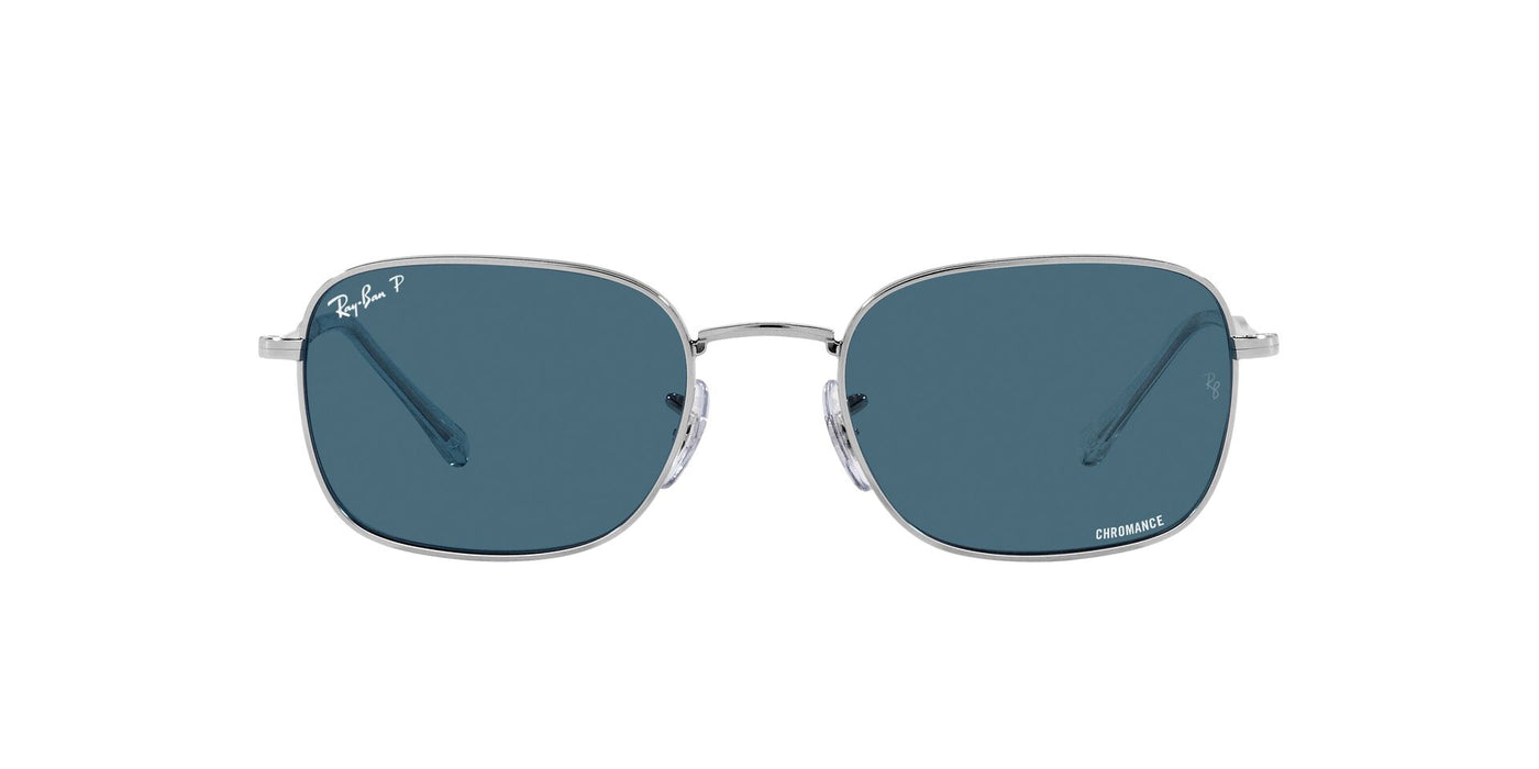 Ray-Ban RB3706 Silver/Blue Polarised #colour_silver-blue-polarised