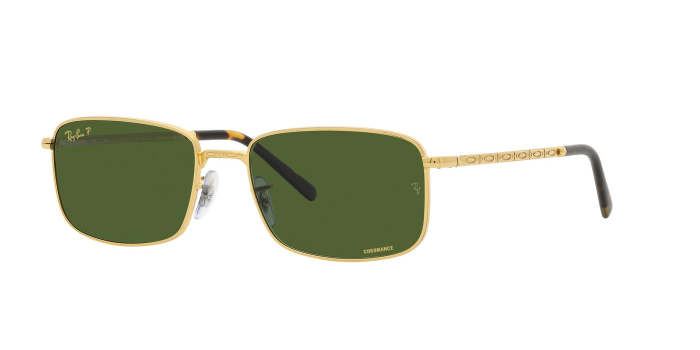 Ray-Ban RB3717 Legend Gold/Dark Green Polarised #colour_legend-gold-dark-green-polarised