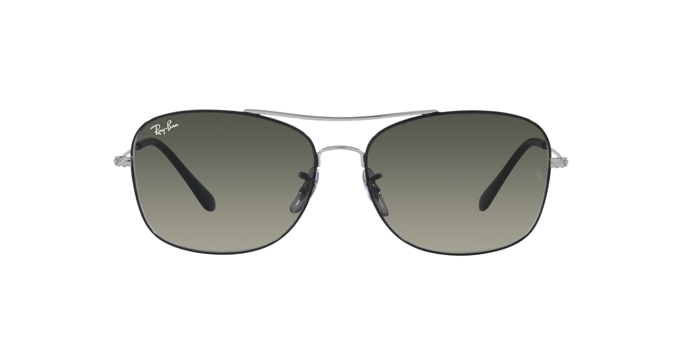 Ray-Ban RB3799 Black On Silver/Grey Gradient #colour_black-on-silver-grey-gradient