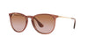 Ray-Ban Erika RB4171 Transparent Light Brown/Gradient Brown #colour_transparent-light-brown-gradient-brown