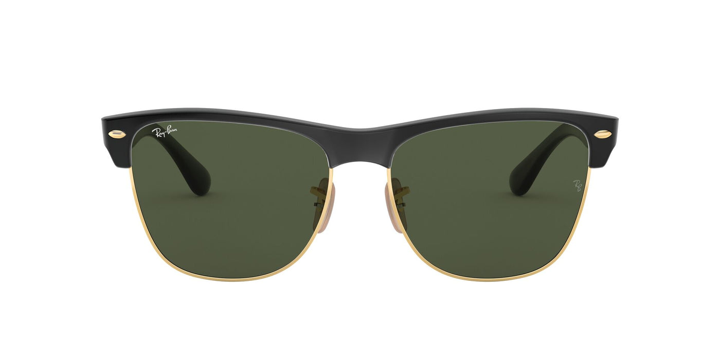 Ray-Ban Clubmaster Oversized RB4175 Black On Arista/G-15 Green #colour_black-on-arista-g-15-green