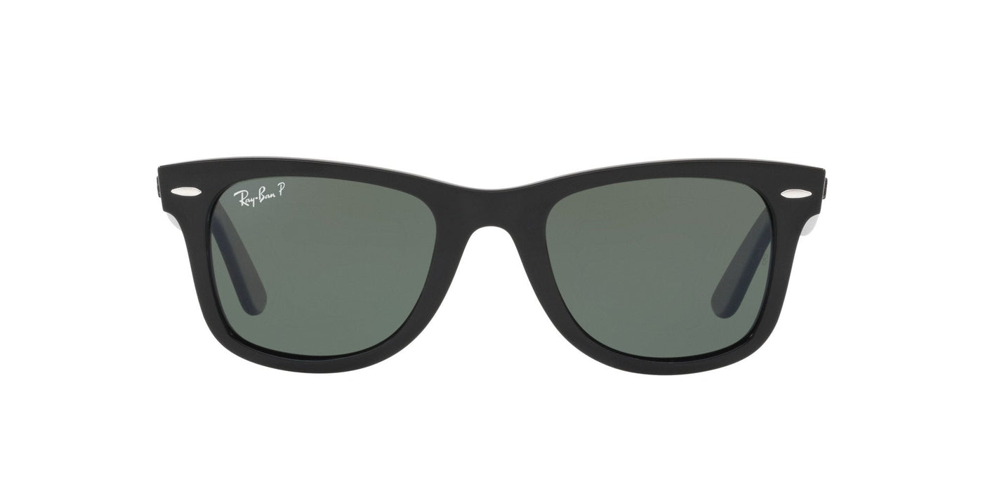 Ray-Ban New Original Wayfarer RB4340 Black/Green Polarised #colour_black-green-polarised