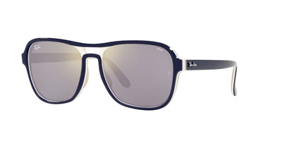 Ray-Ban State Side RB4356 Blue Creamy/Photo Dark Grey Mirror Gold #colour_blue-creamy-photo-dark-grey-mirror-gold